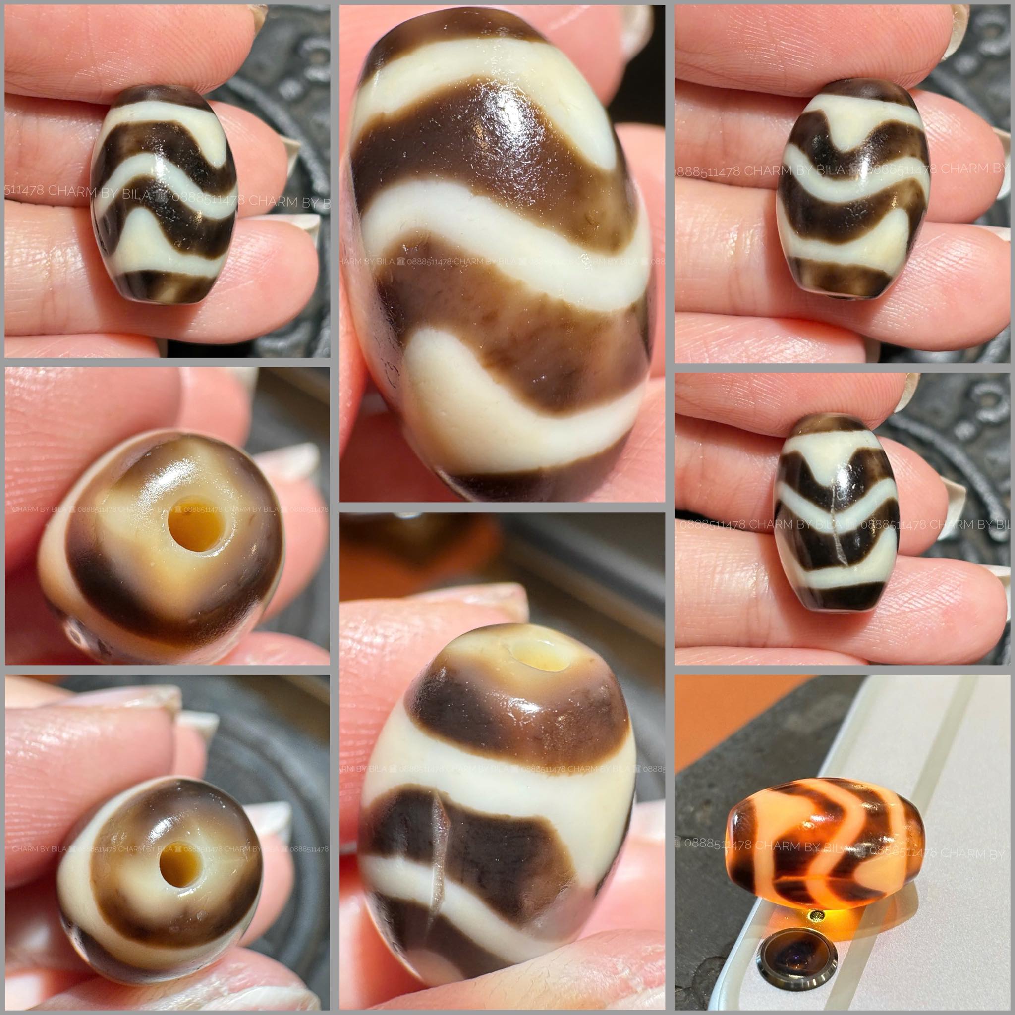 Tasso Dzi răng cọp high quality